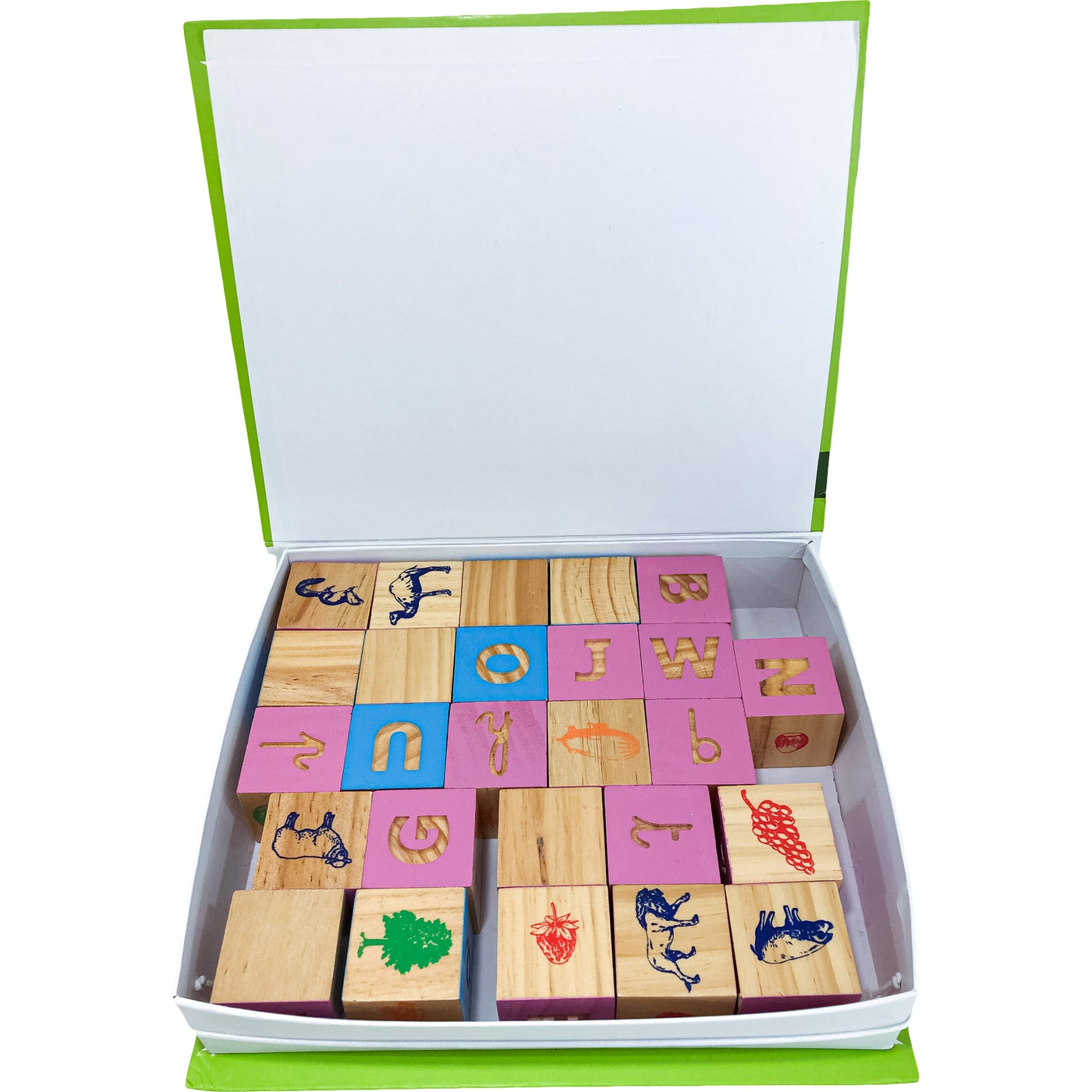 Jeu éducatif "26 Cubes Lettres Montessori" de seconde main en bois pour enfant à partir de 3 ans - Vue 3