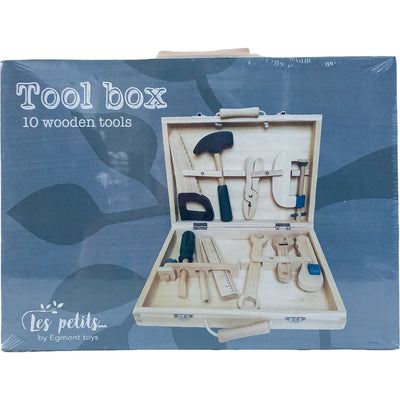 Boîte à outils "Mallette à outils" de seconde main en bois pour enfant à partir de 3 ans - photo principale