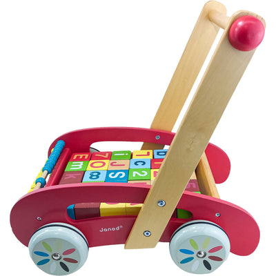 Chariot de marche "Chariot ABC Buggy Tatoo" de seconde main en bois pour enfant à partir de 12 mois - Vue 4