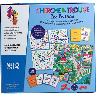 Jeu éducatif "Cherche et Trouve Les Lettres" de seconde main en carton pour enfant à partir de 5 ans - Vue 3