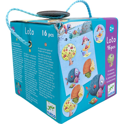 Jeu de loto "Loto 4 saisons" de seconde main en carton pour enfant à partir de 2 ans - Vue 3