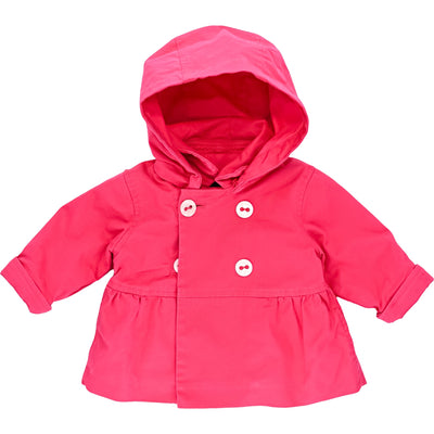 Manteau de seconde main en coton et élasthanne pour bébé fille de 6 mois - Vue 1