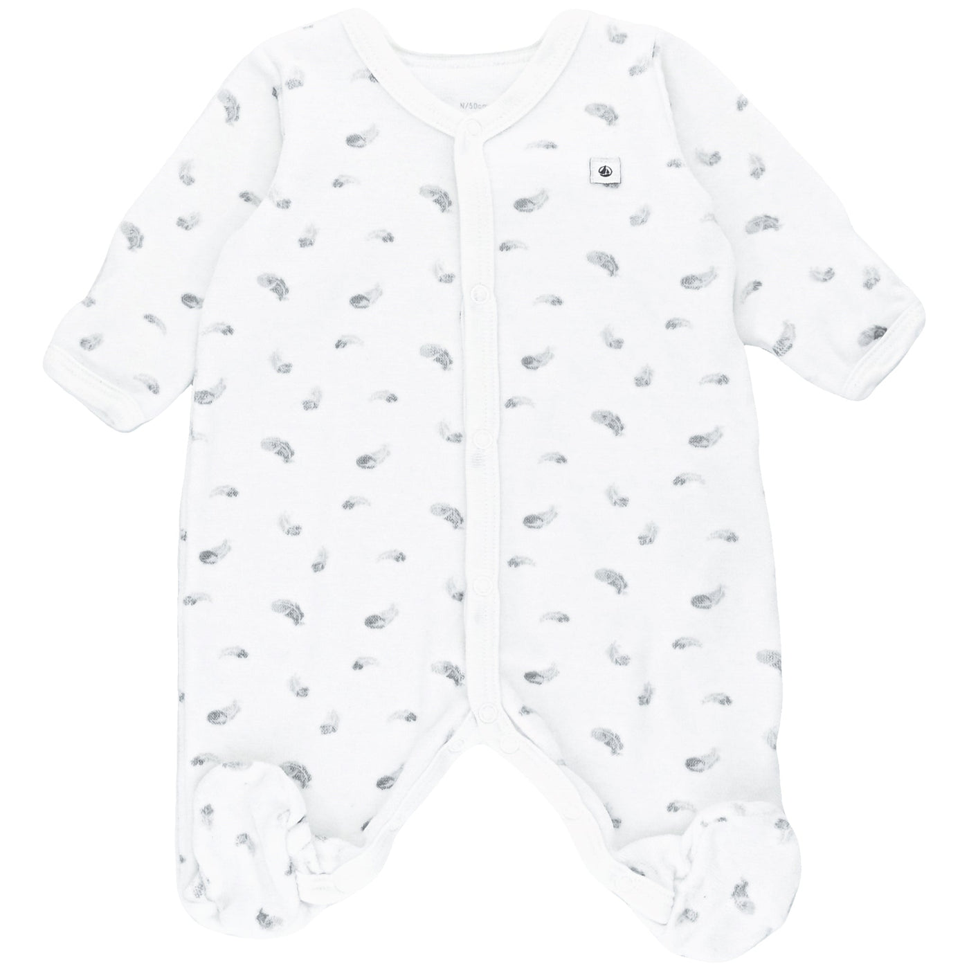 Pyjama de seconde main en velours pour bébéde 0 mois - Vue 1