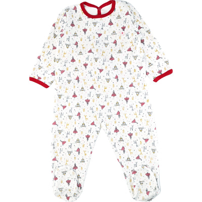 Pyjama de seconde main en velours pour bébé fille de 18 mois - Vue 1