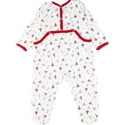Pyjama de seconde main en velours pour bébé fille de 18 mois - Vue 2