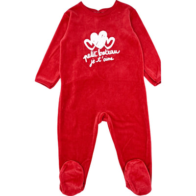 Pyjama de seconde main en velours pour bébéde 24 mois - Vue 1