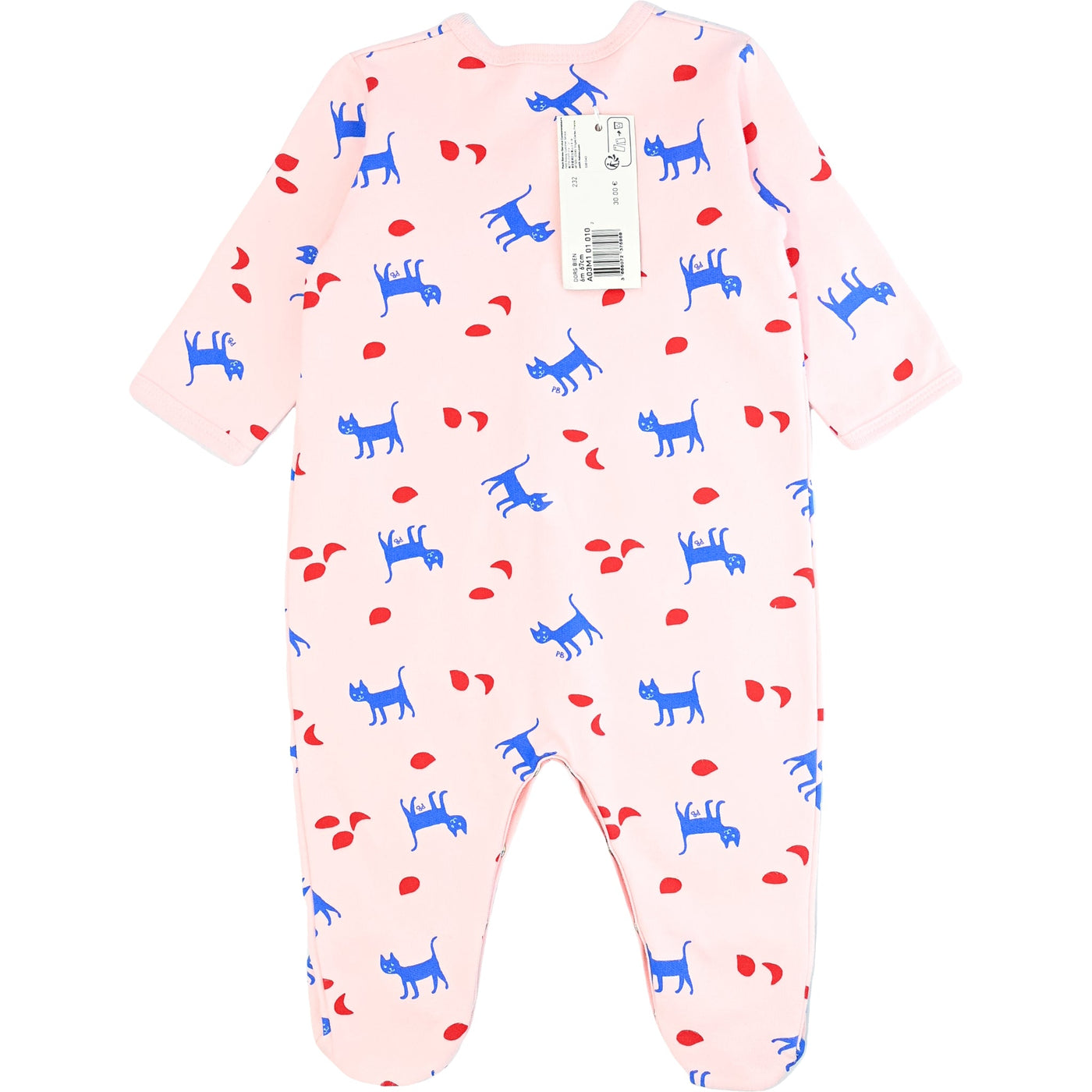 Pyjama de seconde main en coton pour bébé fille de 6 mois - Vue 2