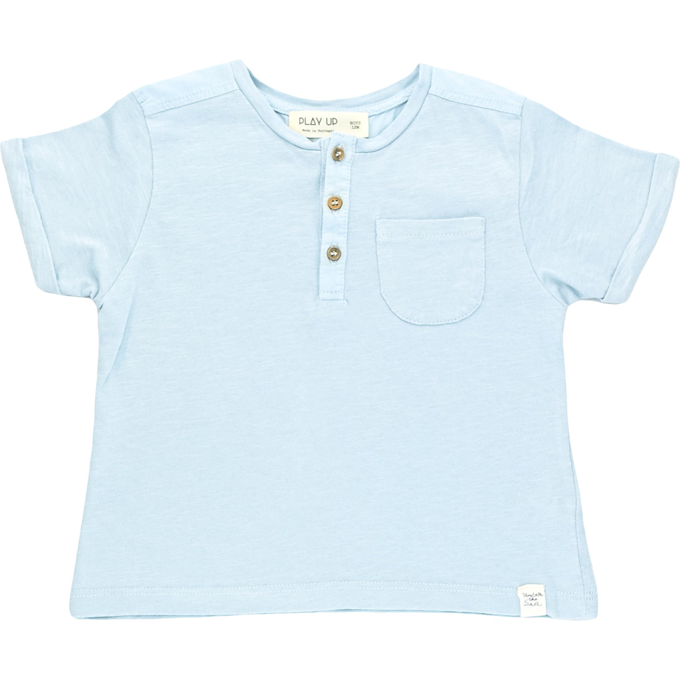 T-Shirt à manches courtes de seconde main en coton pour bébé garçon de 12 mois - Vue 1