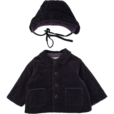Manteau de seconde main en coton pour bébé fille de 18 mois - photo recto