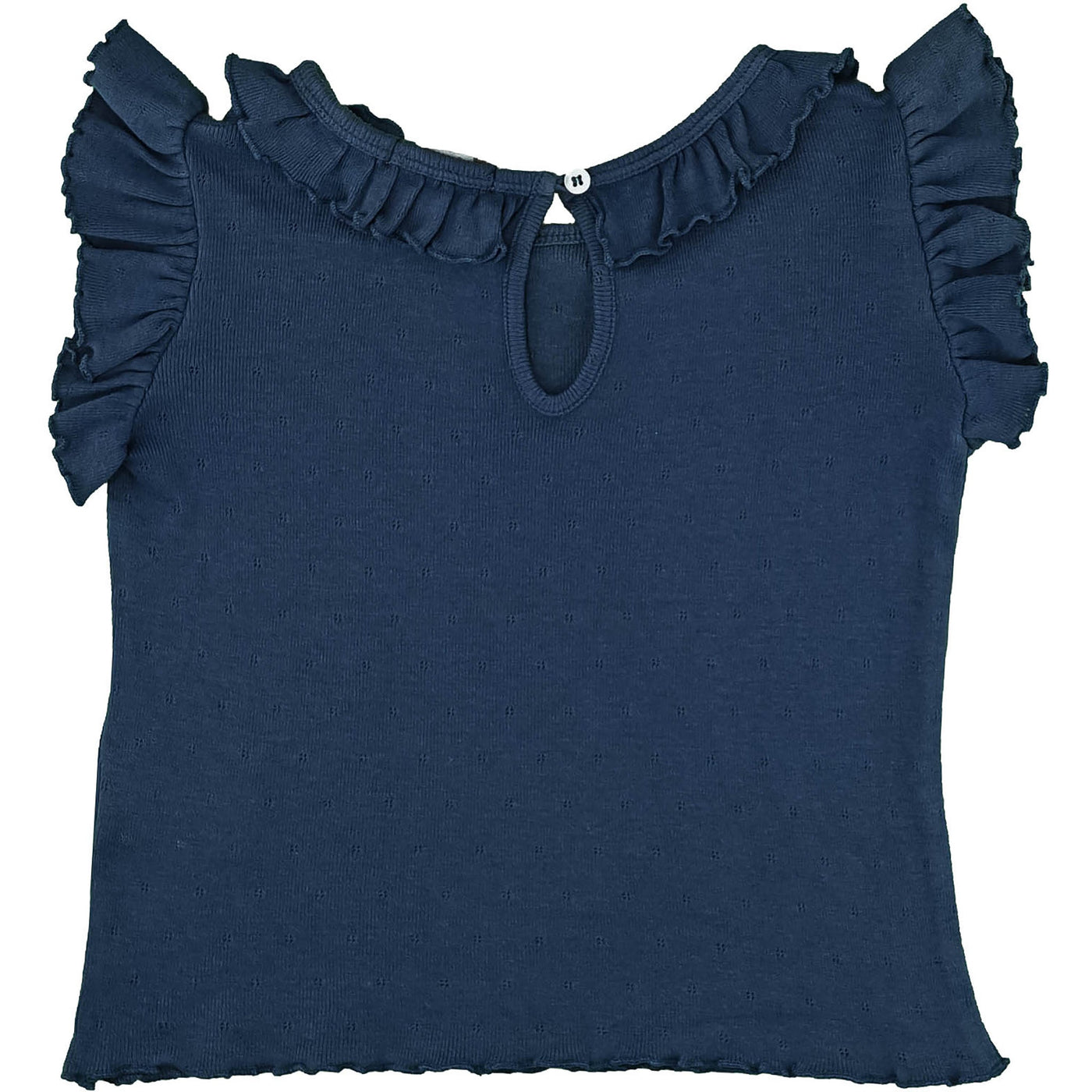 T-Shirt à manches courtes de seconde main en coton et modal pour bébé fille de 24 mois - photo verso