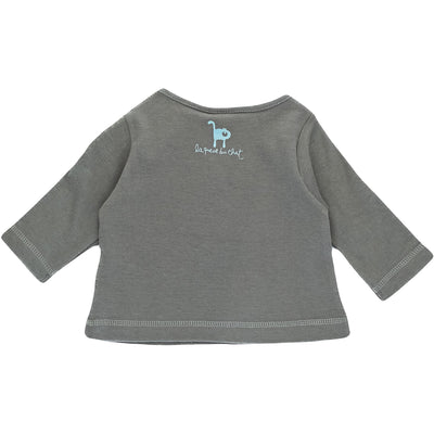 T-Shirt à manches longues de seconde main en coton bio pour bébé garçon de 3 mois - photo verso
