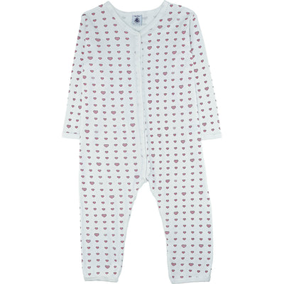 Pyjama de seconde main en coton pour enfant fille de 3 ans - photo recto