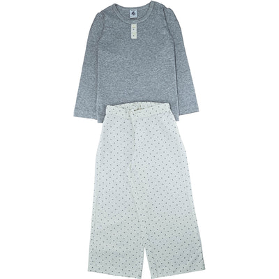 Pyjama de seconde main en coton pour enfant fille de 4 ans - photo recto