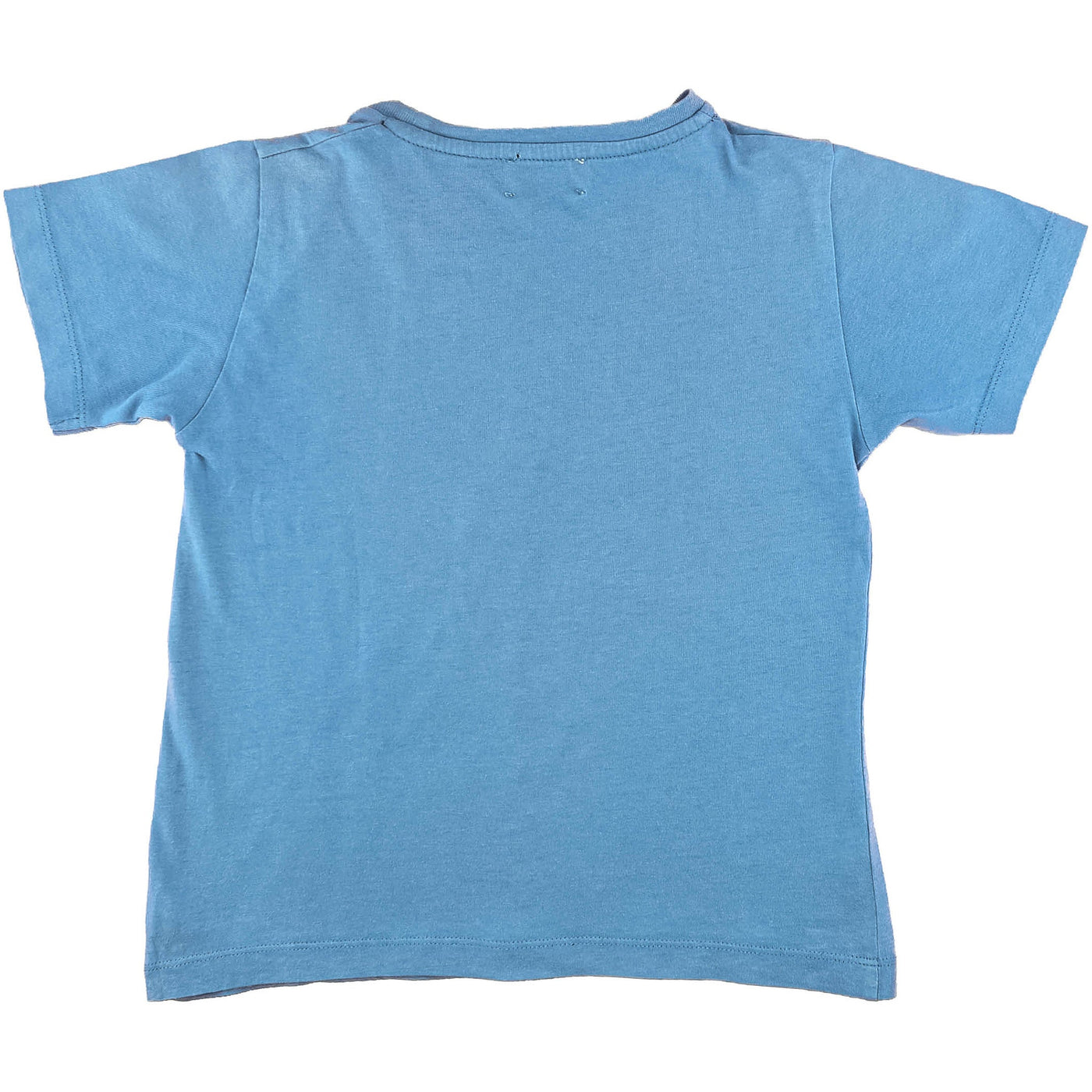 T-Shirt à manches courtes de seconde main en coton pour enfant garçon de 6 ans - photo verso