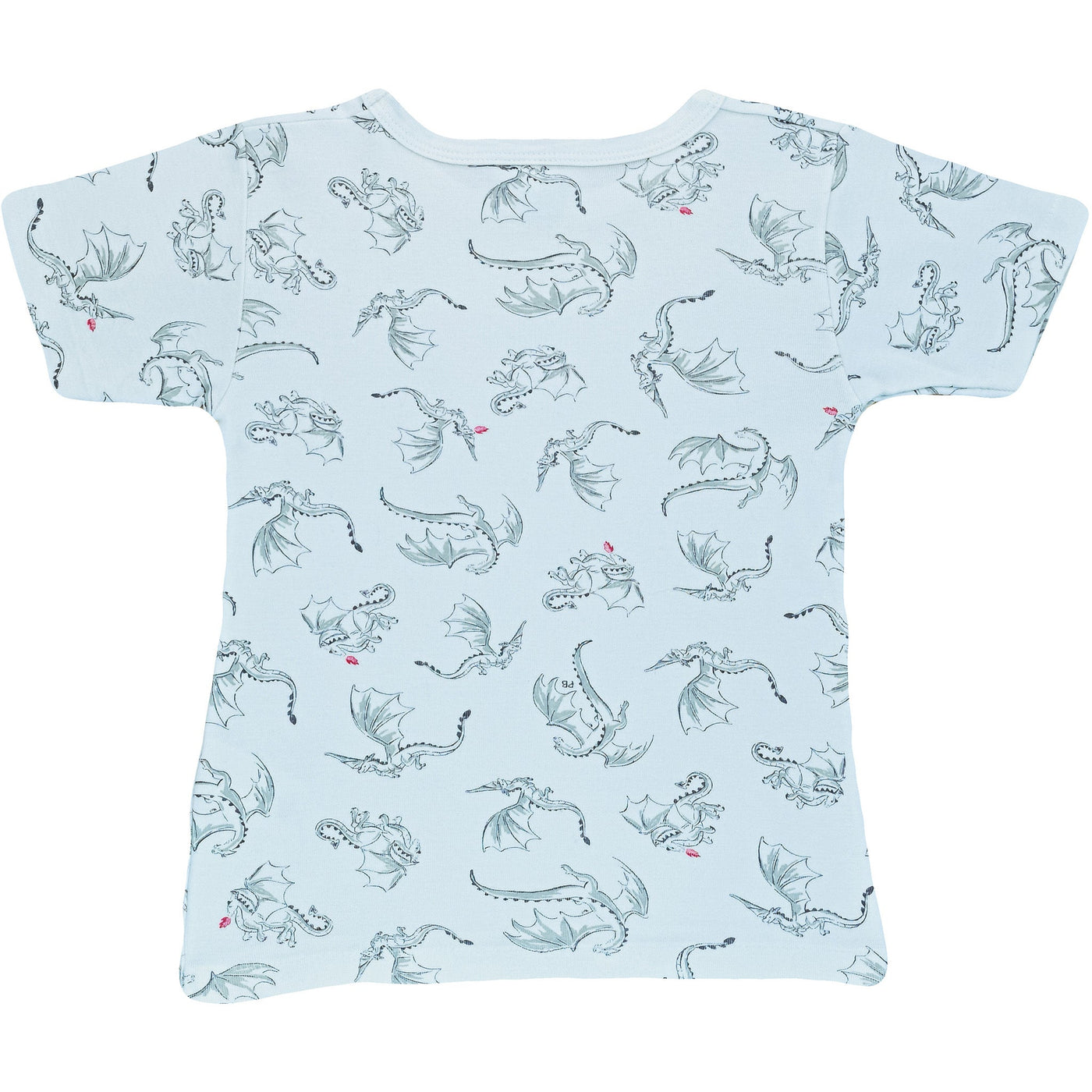 T-Shirt à manches courtes de seconde main en coton pour enfant garçon de 5 ans - photo verso