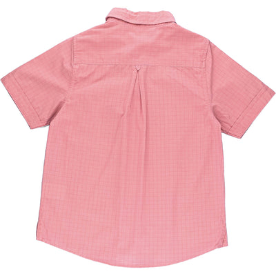 Chemise à manches courtes de seconde main en coton pour enfant garçon de 6 ans - photo verso