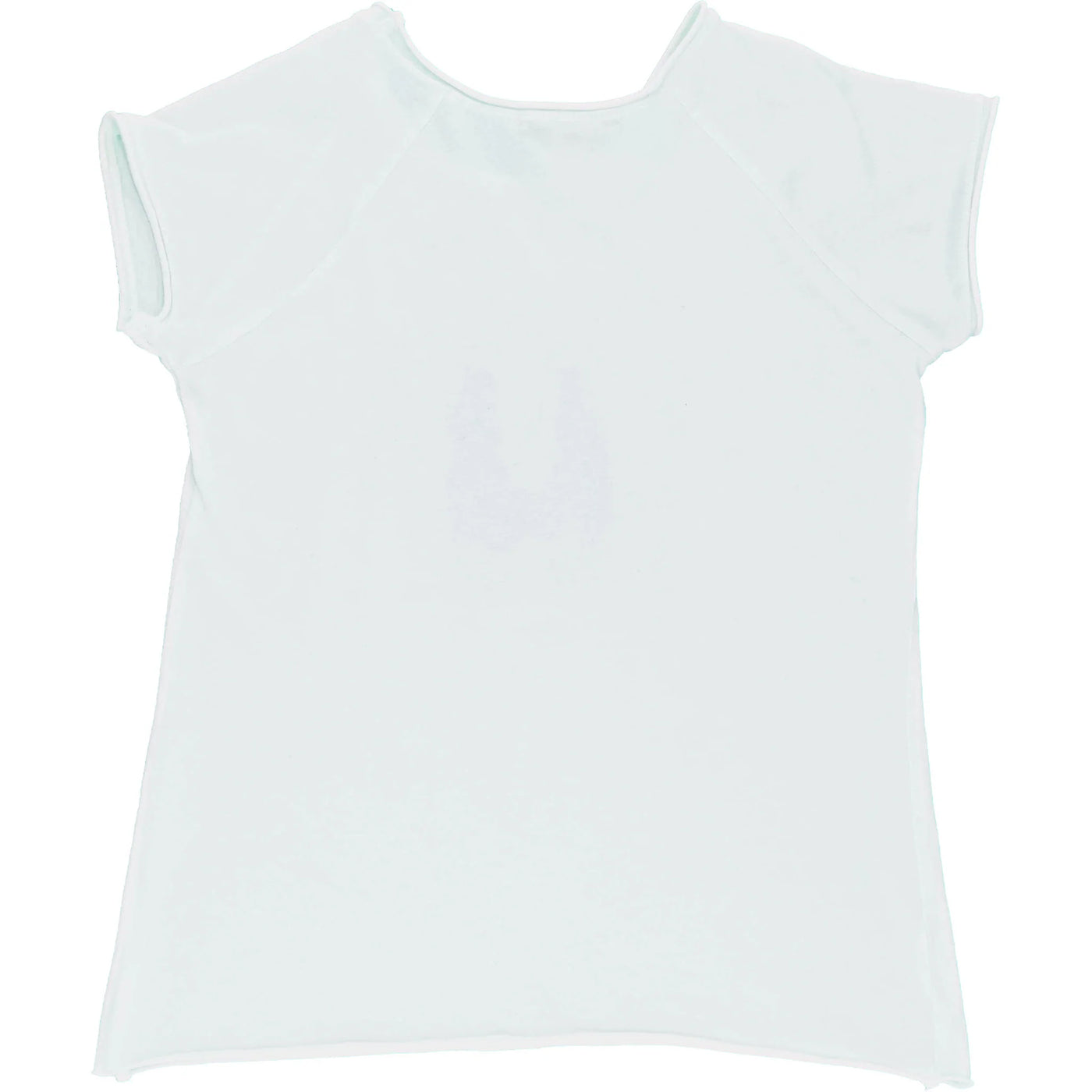T-Shirt à manches courtes de seconde main en coton pour enfant fille de 6 ans - photo verso