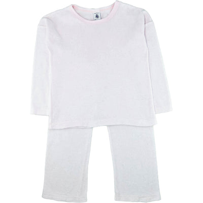 Pyjama de seconde main en matière éponge pour enfant fille de 6 ans - photo recto