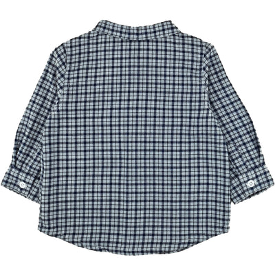 Chemise à manches longues de seconde main en coton pour bébé garçon de 9 mois - photo verso