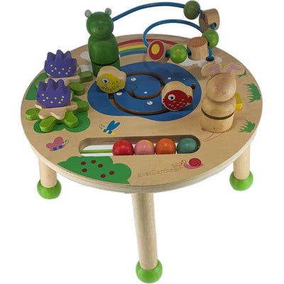 Table musicale "Table d'activités" de seconde main en bois pour enfant à partir de 18 mois - photo secondaire