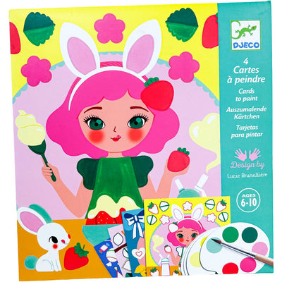 Ardoise magique "4 cartes à peindre" de seconde main en carton pour enfant à partir de 6 ans - Vue 1
