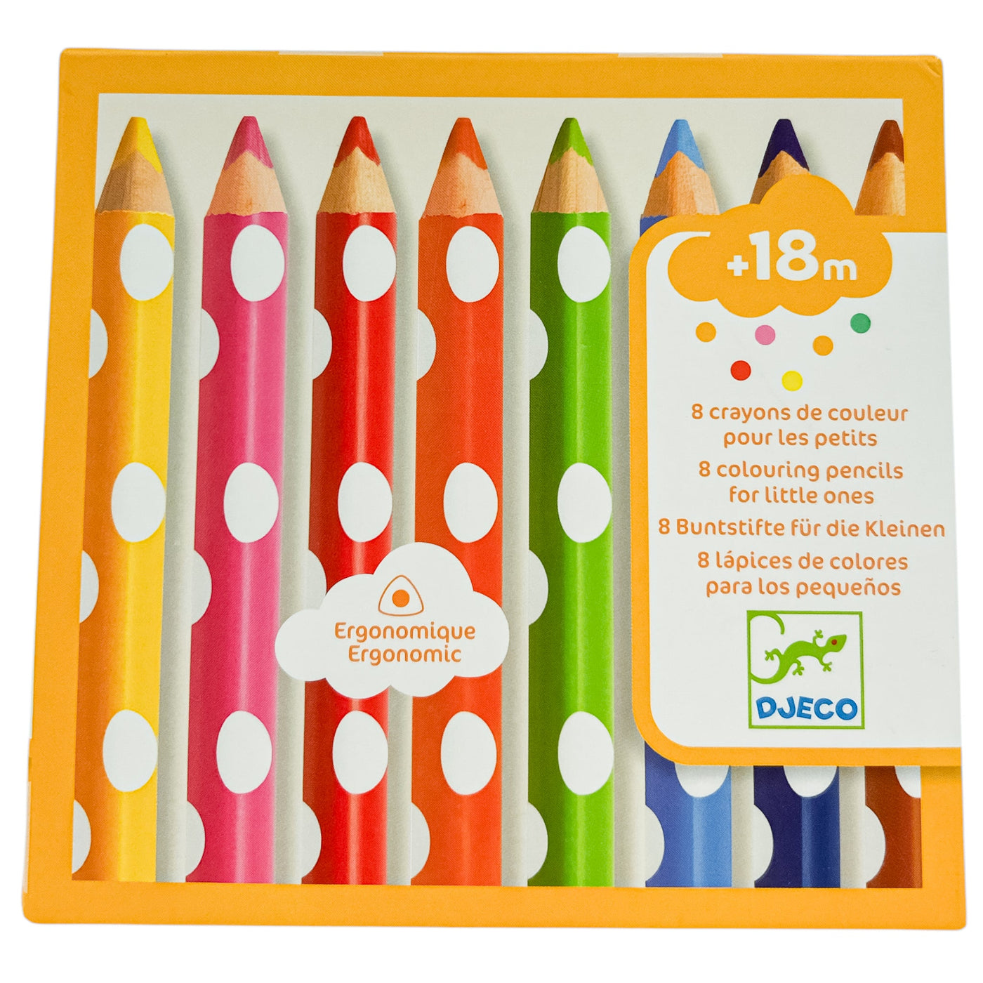 Jeu "8 crayons de couleur" de seconde main pour enfant à partir de 18 mois - Vue 1