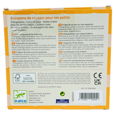 Jeu "8 crayons de couleur" de seconde main pour enfant à partir de 18 mois - Vue 2