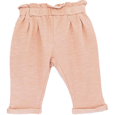 Pantalon de seconde main en coton pour bébé fille de 3 mois - photo recto