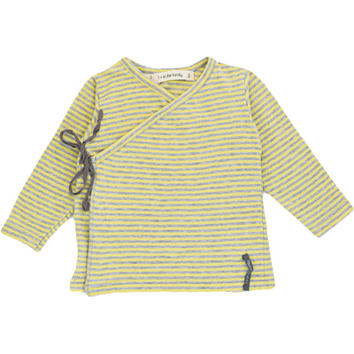 T-Shirt à manches longues de seconde main en coton et élasthanne pour bébéde 6 mois - photo recto
