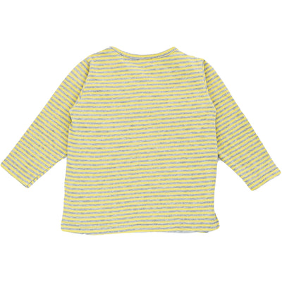 T-Shirt à manches longues de seconde main en coton et élasthanne pour bébéde 6 mois - photo verso
