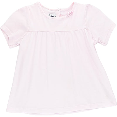 T-Shirt à manches courtes de seconde main en coton pour enfant fille de 3 ans - photo recto