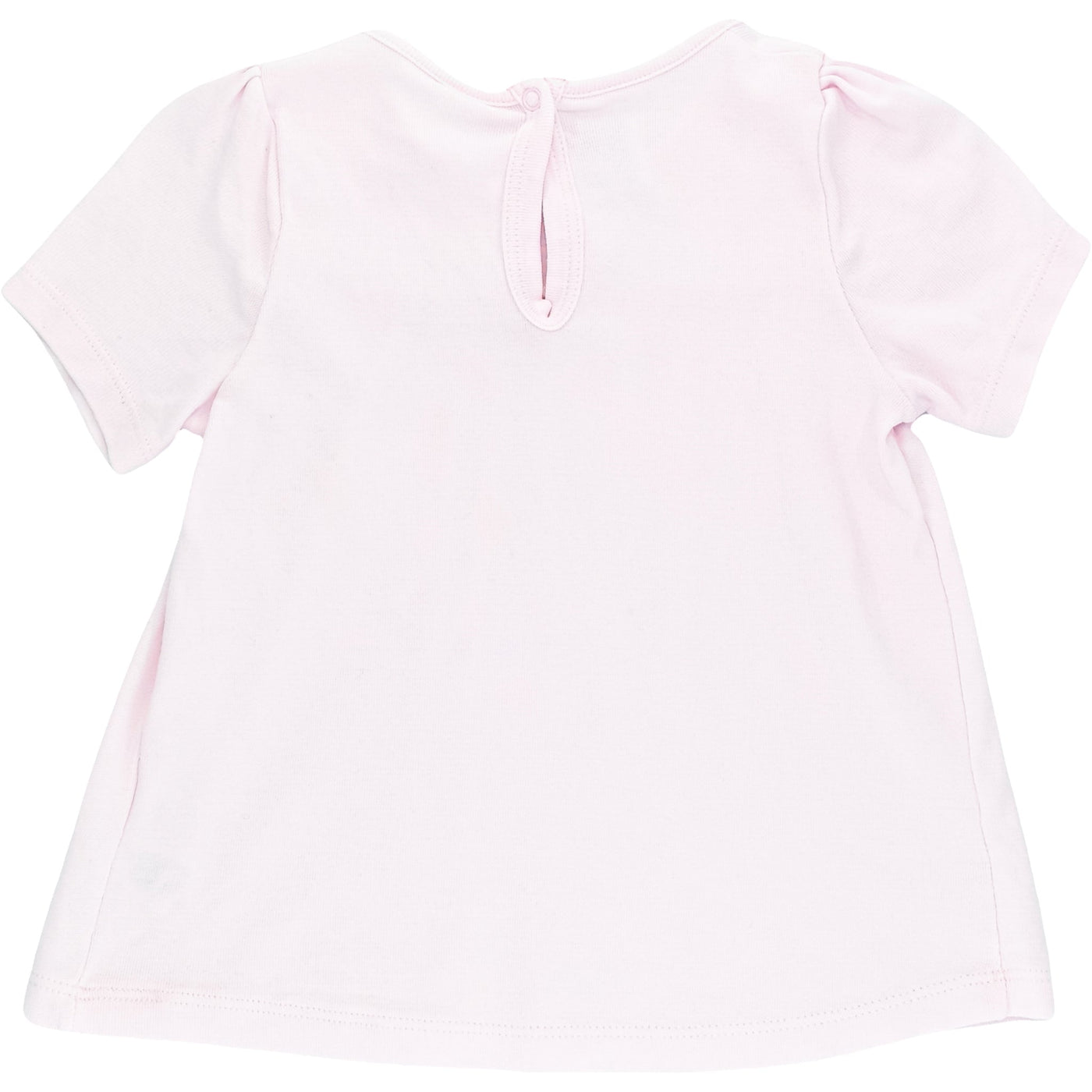 T-Shirt à manches courtes de seconde main en coton pour enfant fille de 3 ans - photo verso