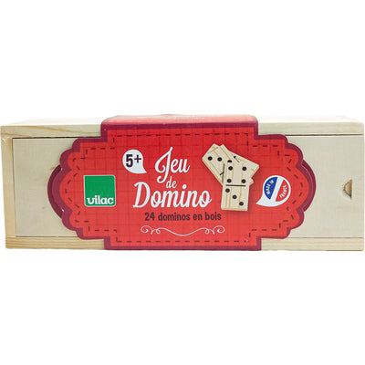 Jeu de dominos "Jeu de domino" de seconde main en bois pour enfant à partir de 5 ans - photo principale