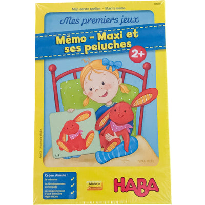 Jeu de mémoire "Mémo : Maxi et ses peluches" de seconde main pour enfant à partir de 2 ans - photo principale