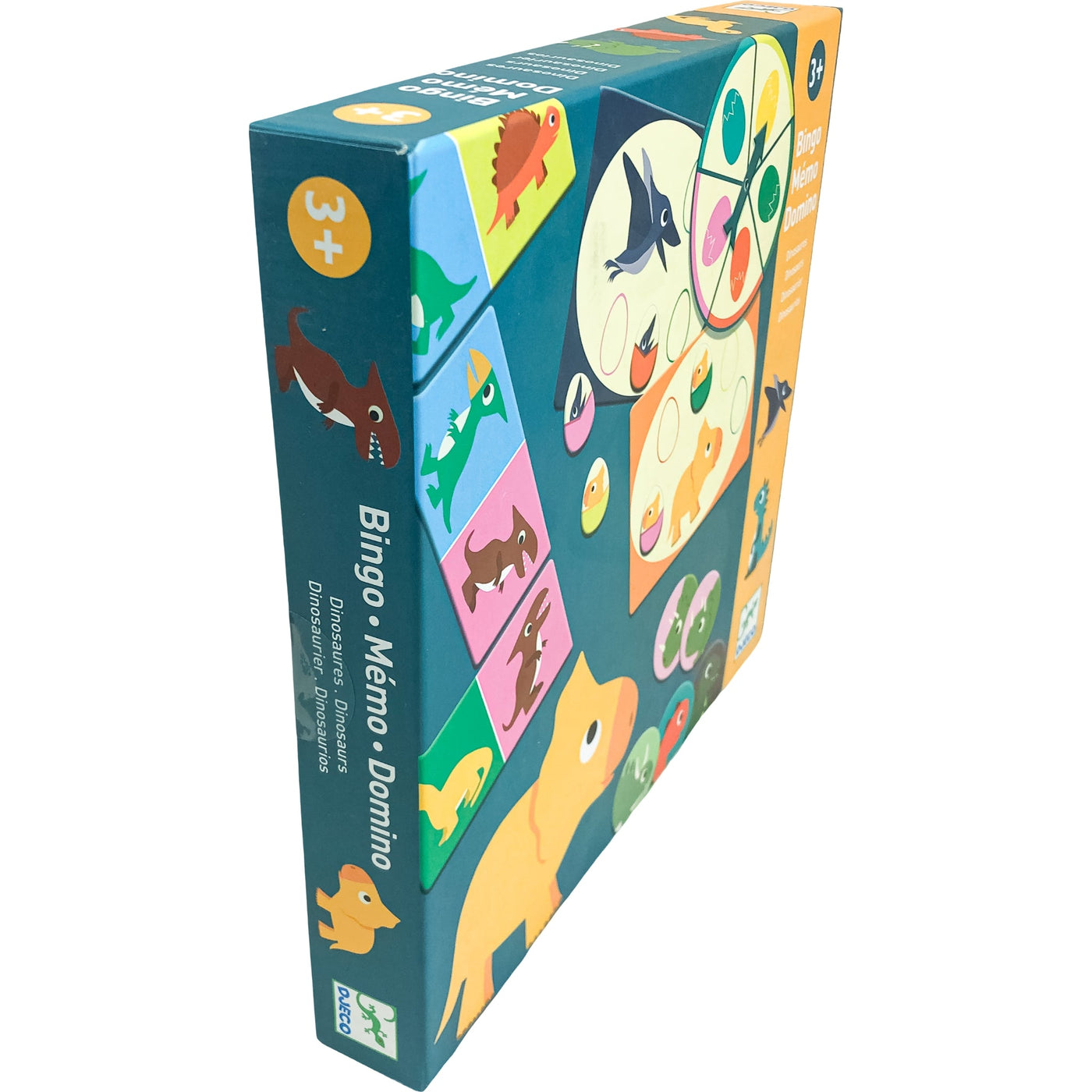 Jeu de mémoire "Bingo Mémo Domino Dinosaures" de seconde main pour enfant à partir de 3 ans - photo alternative_1