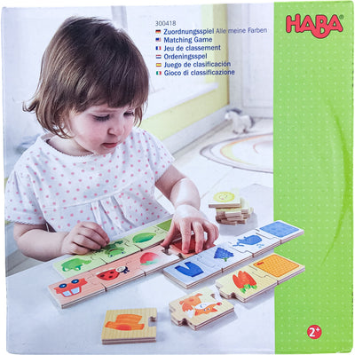 Puzzle premier âge "Jeu de classement Toutes mes couleurs" de seconde main en bois pour enfant à partir de 2 ans - photo principale
