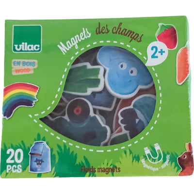 Ardoise et formes magnétiques "Magnets des champs" de seconde main pour enfant à partir de 2 ans - photo principale