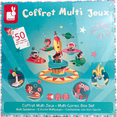Jeu de plateau "Coffret multi jeux carrousel" de seconde main pour enfant à partir de 5 ans - photo principale
