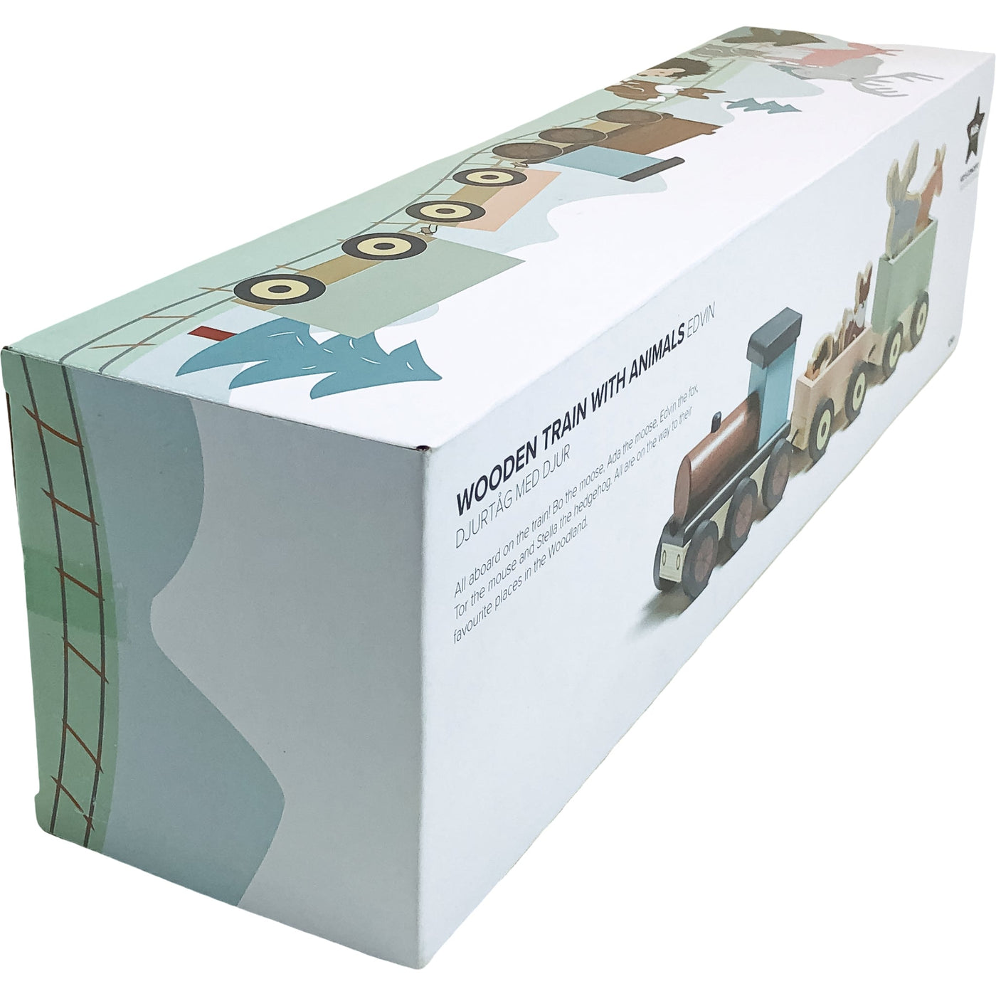 Train "Train de jeu en bois avec animaux " de seconde main en bois pour enfant à partir de 12 mois - photo alternative_1
