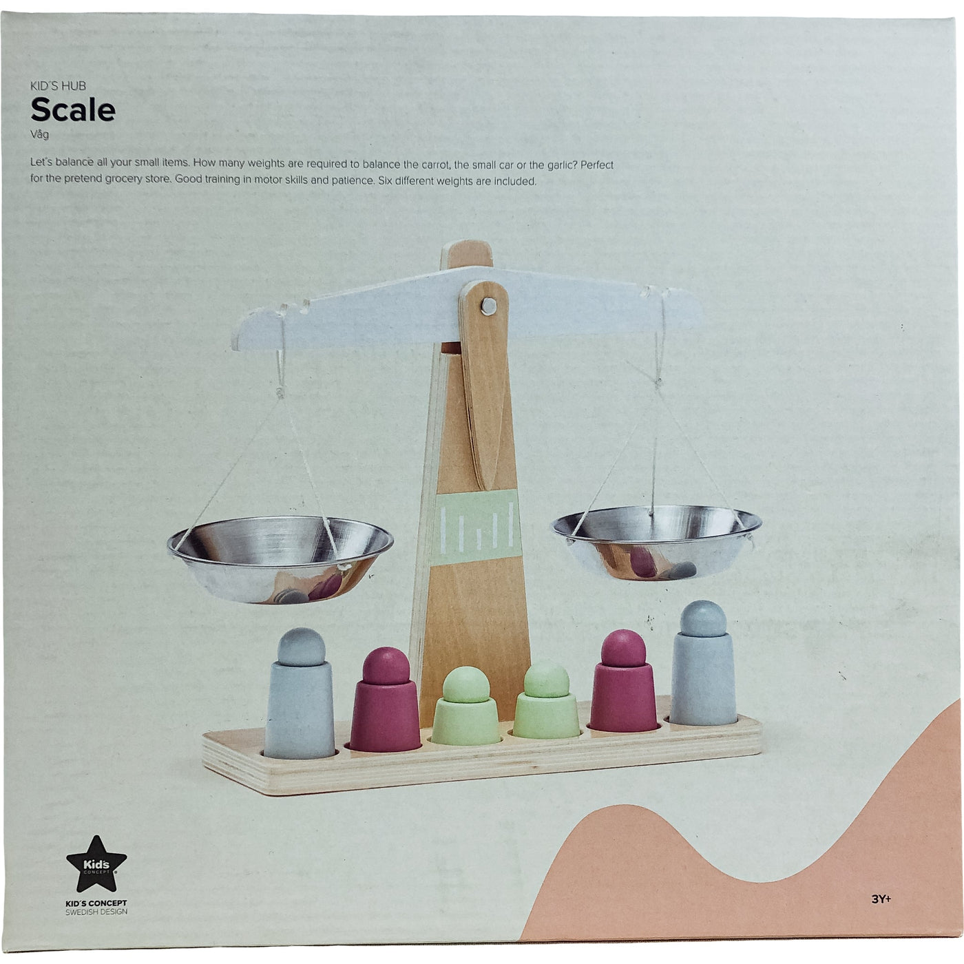 Set d'imitation "Balance Kid's Hub" de seconde main en bois et métal pour enfant à partir de 3 ans - photo principale