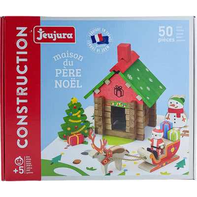 Planchettes de construction "Maison du Père Noël (50 pièces)" de seconde main en bois pour enfant à partir de 5 ans - photo principale