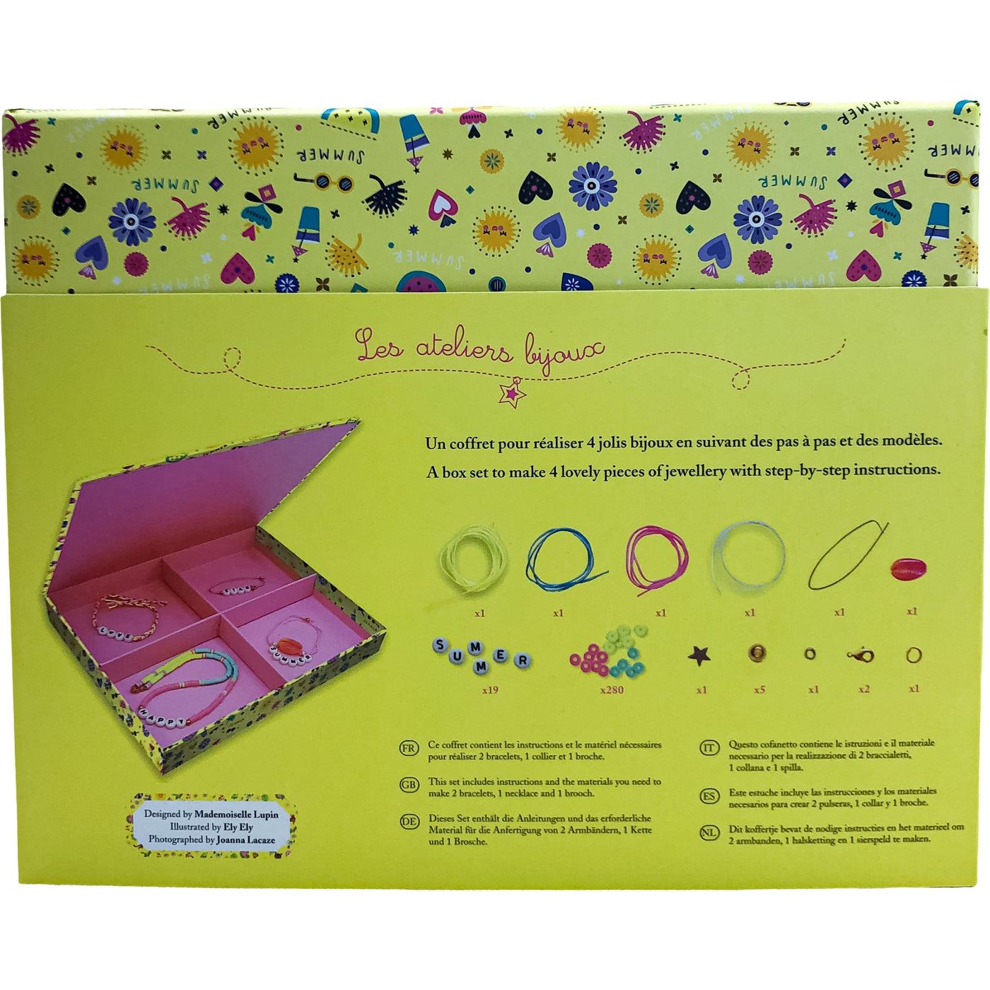 Set d'imitation "Kit Créatif - 4 Bijoux à Messages à Créer" de seconde main pour enfant à partir de 6 ans - photo secondaire