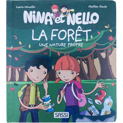 Livre documentaire "Nina et Nello - La forêt - Une nature propre" de seconde main pour enfant à partir de 3 ans - photo principale