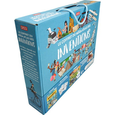 Jeu éducatif "Le coffret du méga atlas des inventions" de seconde main pour enfant à partir de 6 ans - photo alternative_1