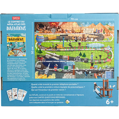 Jeu éducatif "Le coffret du méga atlas des inventions" de seconde main pour enfant à partir de 6 ans - photo secondaire