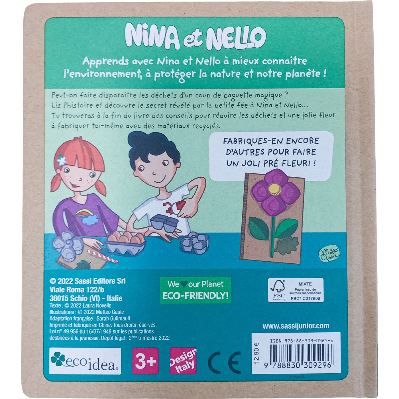 Livre documentaire "Nina et Nello - Vive le recyclage - Le tri sélectif" de seconde main pour enfant à partir de 3 ans - photo secondaire