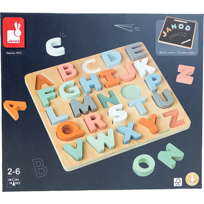 Jeu éducatif "Puzzle Alphabet Collection Sweet Cocoon 26 lettres" de seconde main en bois pour enfant à partir de 2 ans - photo principale
