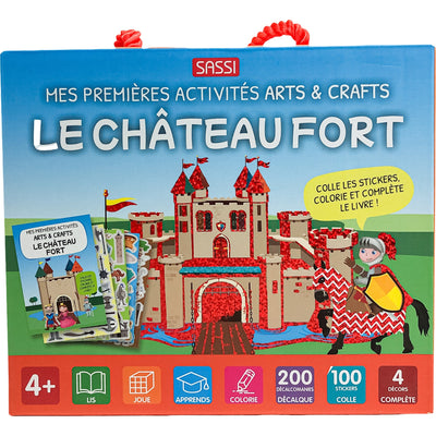 Jeu éducatif "Mes premières activités arts et crafts - Château fort" de seconde main pour enfant à partir de 4 ans - photo principale