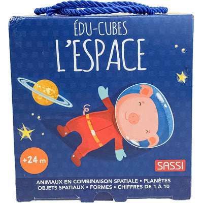Set de cubes d'activités "Edu-cubes L'espace" de seconde main pour enfant à partir de 2 ans - photo principale