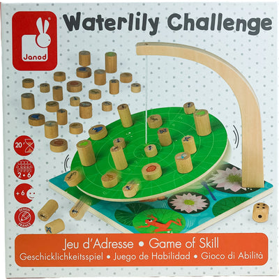Jeu d'adresse "Jeu d'Adresse - Waterlily Challenge" de seconde main en bois pour enfant à partir de 6 ans - photo principale